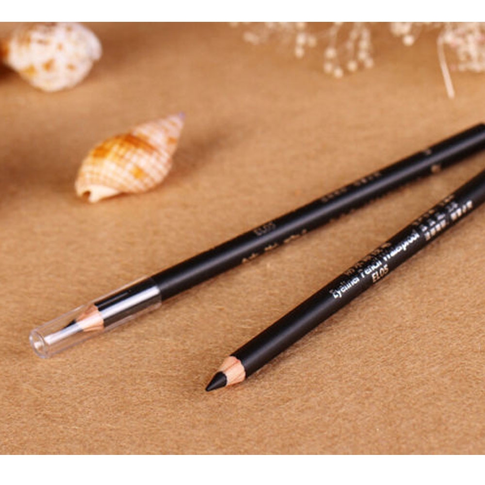 JUNE 2Pcs Women Beauty Makeup Tool Smooth Cosmetic Eyeliner Pencil