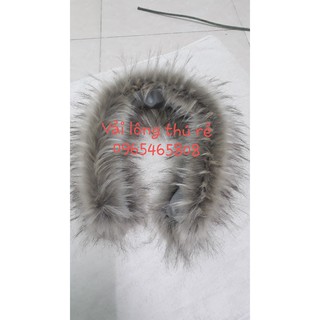 Viền lông mũ áo khoác