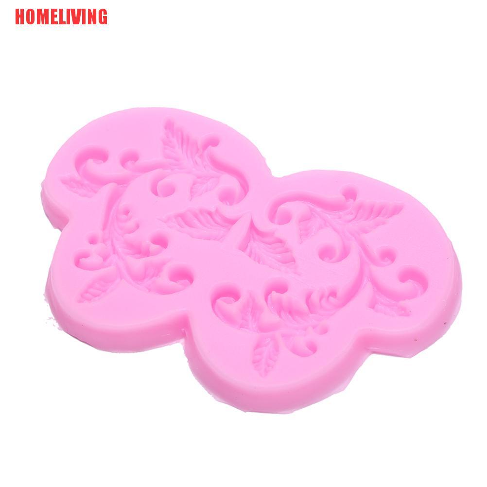 Khuôn Silicone Tạo Hình Dây Hoa Trang Trí Bánh DIY