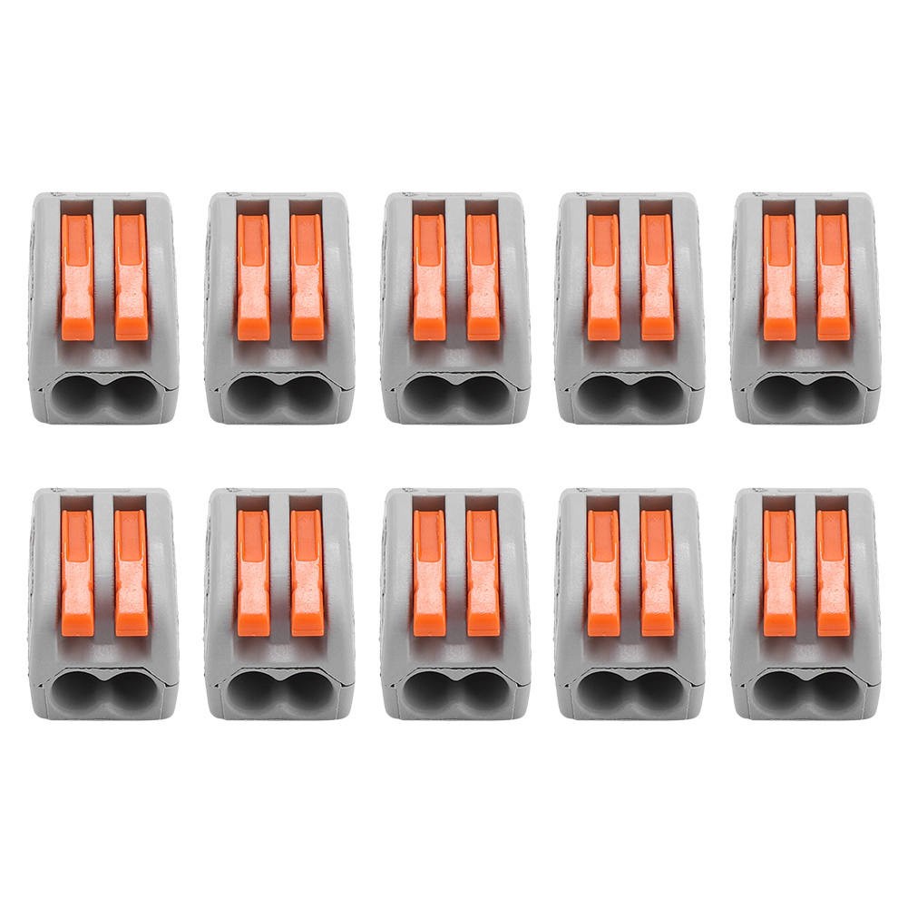 Set 10 Đầu Nối Dây Điện 2 / 3 / 5 Cổng Có Thể Tái Sử Dụng | BigBuy360 - bigbuy360.vn