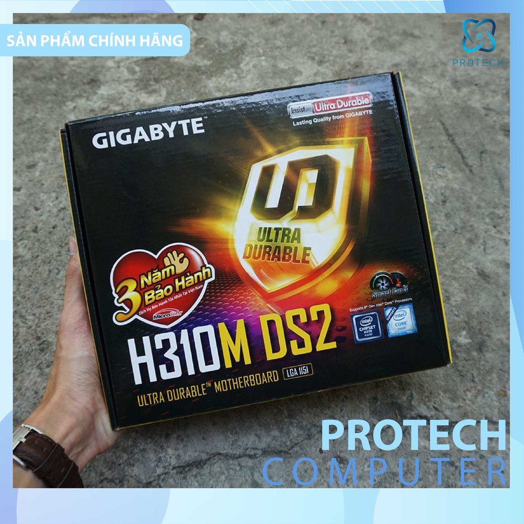 Main Gigabyte H310M-DS2 (Chipset Intel H310/ Socket LGA1151/ VGA onboard)