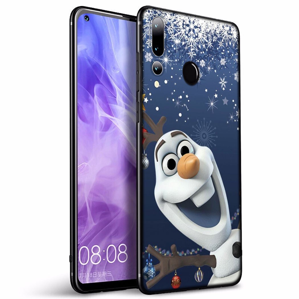 Ốp điện thoại silicone dẻo họa tiết Công chúa băng giá Disney Elsa cho Huawei Y6 Y7 Y9 Prime Y6P Y7A IQI36