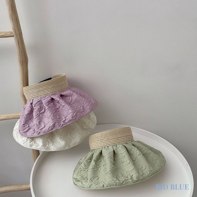 Nón Rộng Vành Hở Chóp Chống Tia Cực Tím Cho Bé