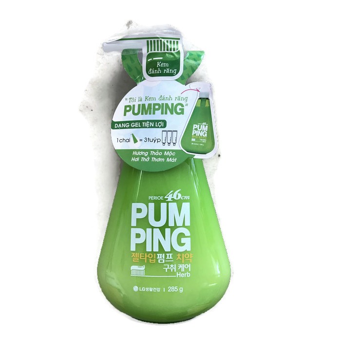 Kem Đánh Răng Perioe Pumping Herb Hương Thảo Dược Chai 285G