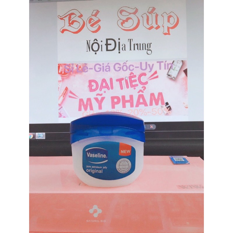 [Giá Huỷ Diệt][Rẻ Vô Đich] SÁP DƯỠNG ẨM VASELINE HỦ LỚN 49g{ bé súp nội địa}