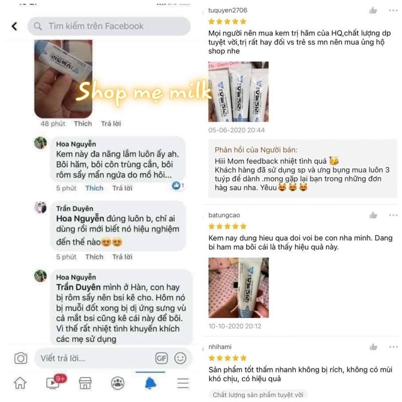 Kem Lidomex bôi da cho bé chàm, viêm da cơ địa của Hàn Quốc