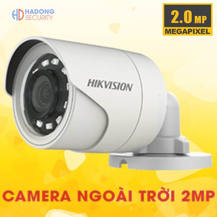 Camera Hikvision DS-2CE16D0T-IR 2MP Ngoài trời Hồng ngoại 20m