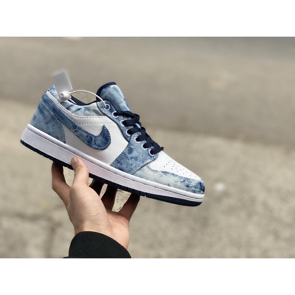 Giày Jordan Vải Bò Bản Cao Cấp Full Box Bill+ Phụ kiện . ' ' . II ^ ]