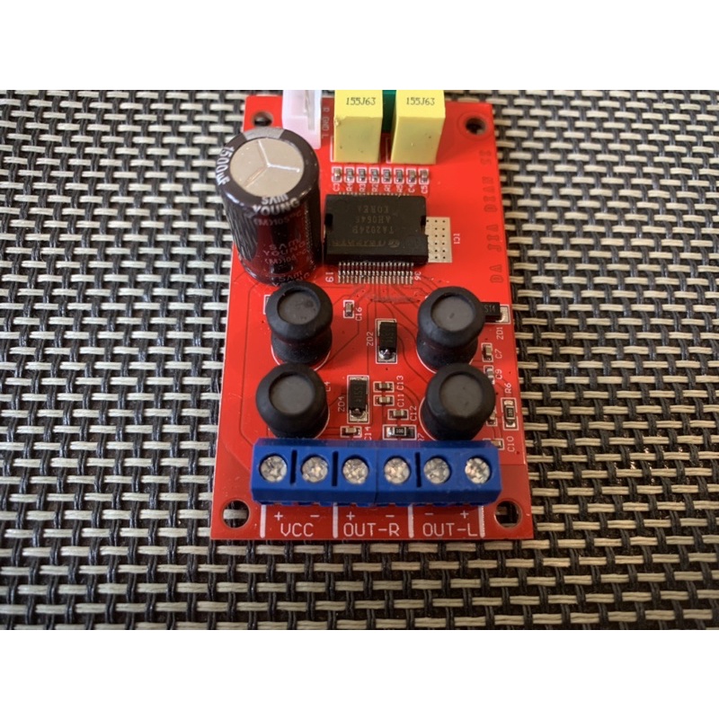 Mạch amply class T ta2024 2*15w