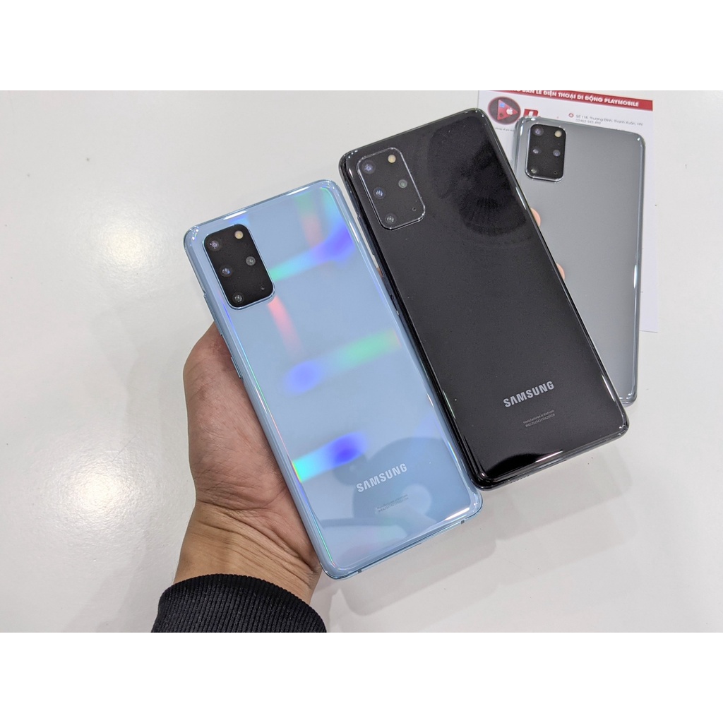 Điện Thoại Samsung Galaxy S20 Plus 5G 2 sim Bản CPU Snap865 mạnh mẽ , Màn 120HZ || Bản Ram 12GB  Tại Playmobile