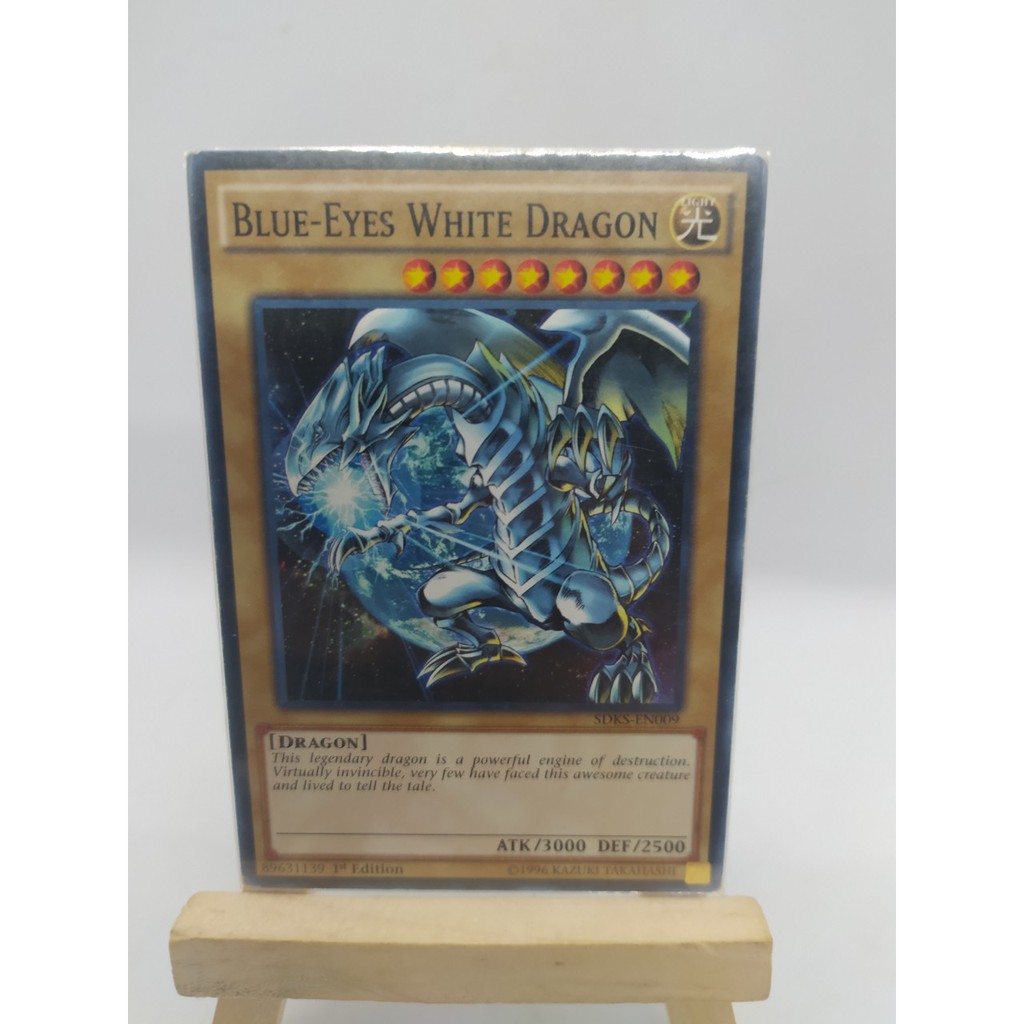 Thẻ Bài Yugioh | Blue-Eyes White Dragon - SDKS-EN009 - Common Unlimited | By Tuấn