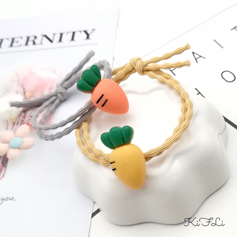 Dây Cột Tóc Hình Củ Cà Rốt Xinh Xắn Cho Nữ