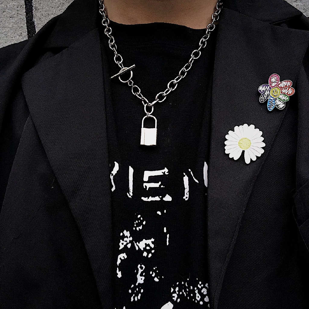 Dây Chuyền Thép Titan Không Phai Màu Phong Cách Hip Hop Thời Trang 22368