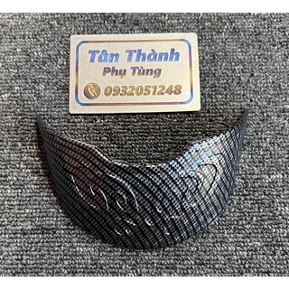 Mỏ dè Vision 2021 Carbon trước+sau ( 2 miếng)