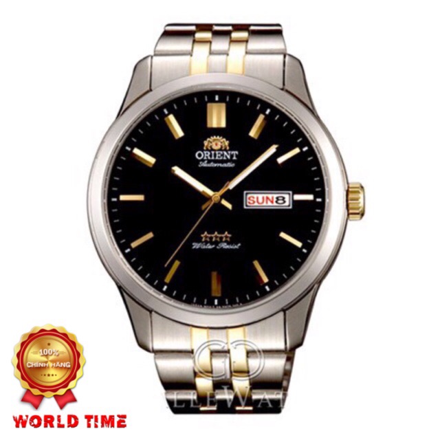 Đồng hồ Nam Chính Hãng Orient SAB0B008BB Automatic , Dây thép