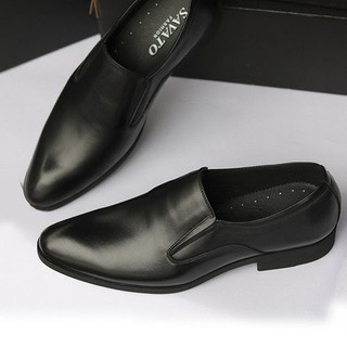 Giày Tây Nam Da Cao Cấp Da Mềm Đế Khâu Màu Đen Giày Da Nam Công Sở CS06
