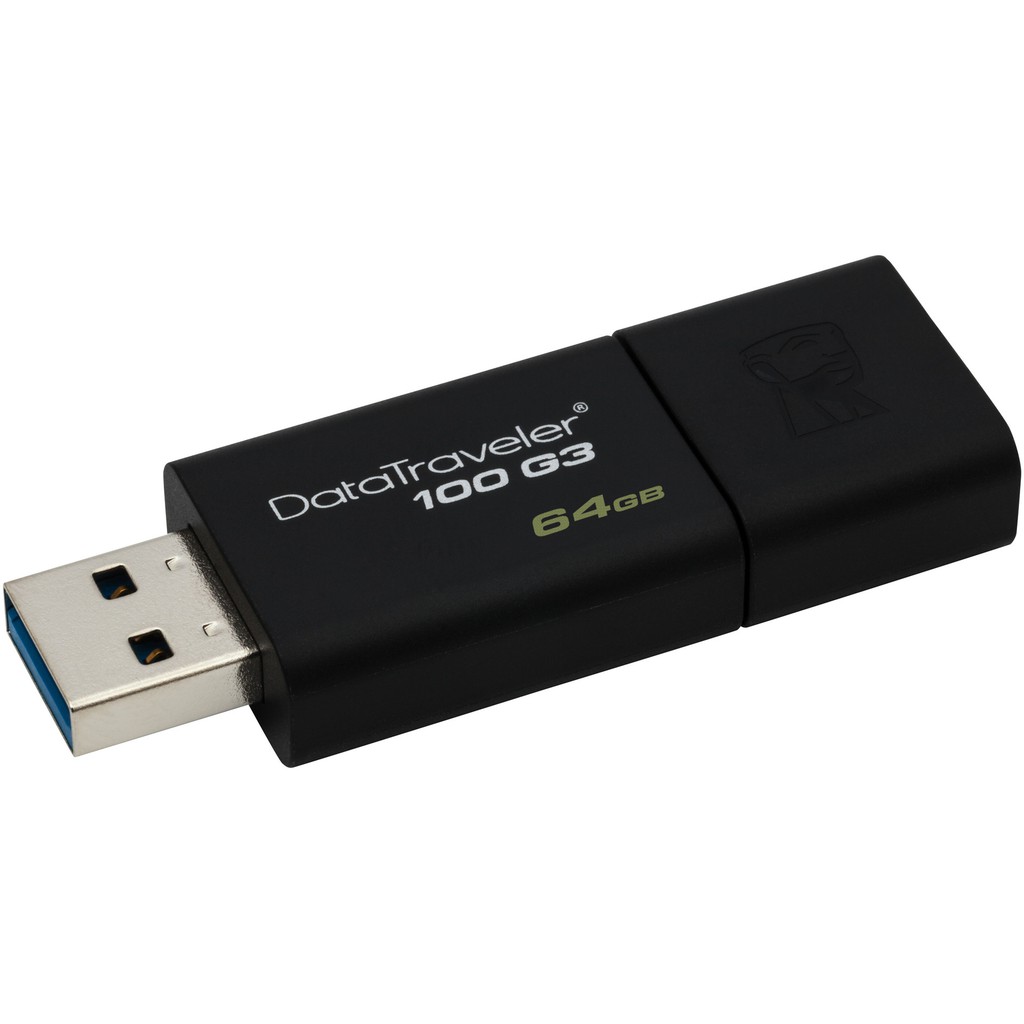 USB 3.0 Kingston 16GB 100G3 Đen - Hãng phân phối chính thức | BigBuy360 - bigbuy360.vn