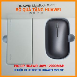 Bộ quà tặng Huawei MateBook X Pro ( Pin dự phòng Huawei 40W 12000mah + Chuột Bluetooh Huawei Mouse )