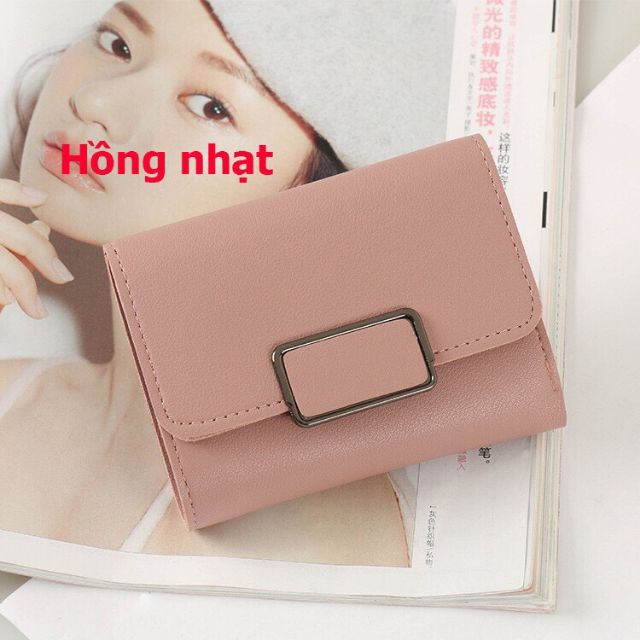 Ví cầm tay mini khóa vuông