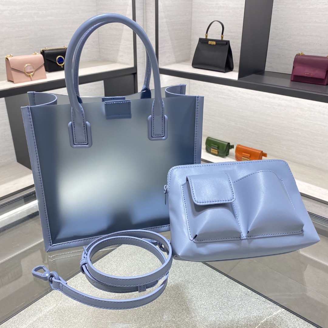 Charles and Keith Túi xách Tote Túi Jelly Túi nữ Túi đeo vai