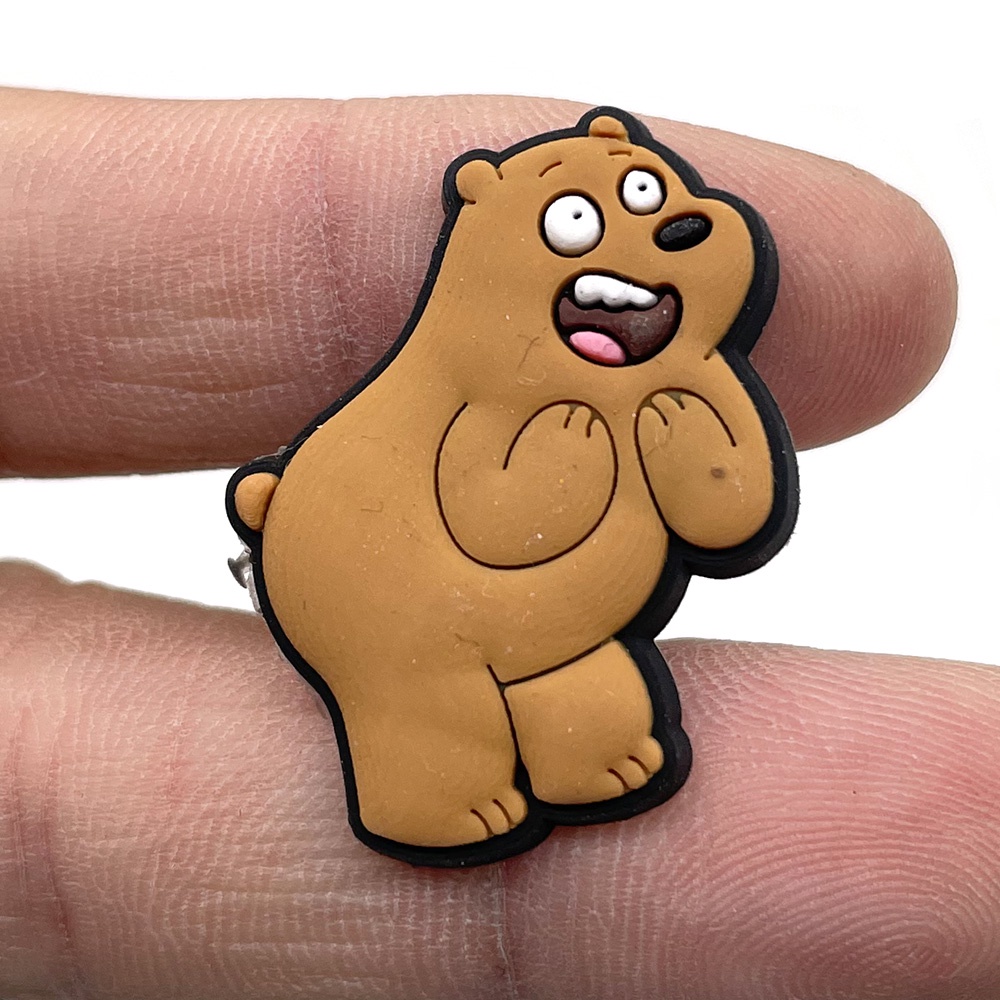 Phụ kiện trang trí dép crocs bằng PVC dễ thương cho bé DIY