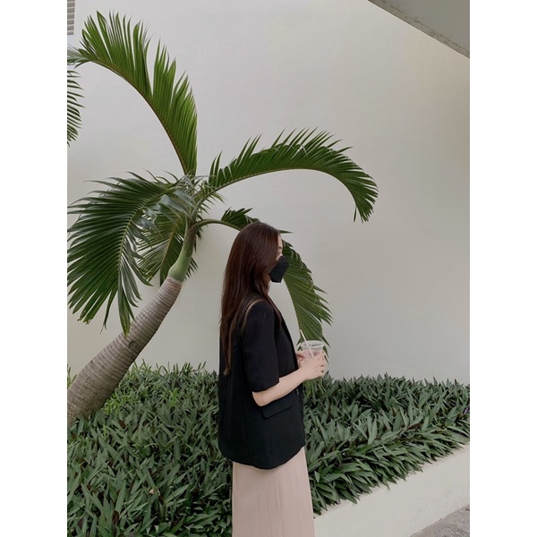 [Mã SKAMCLU7 giảm 10% tối đa 50K đơn 0Đ] SERA BLAZER - ÁO KHOÁC TAY NGẮN | BigBuy360 - bigbuy360.vn