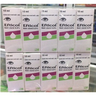 Nước muối sinh lý efticol