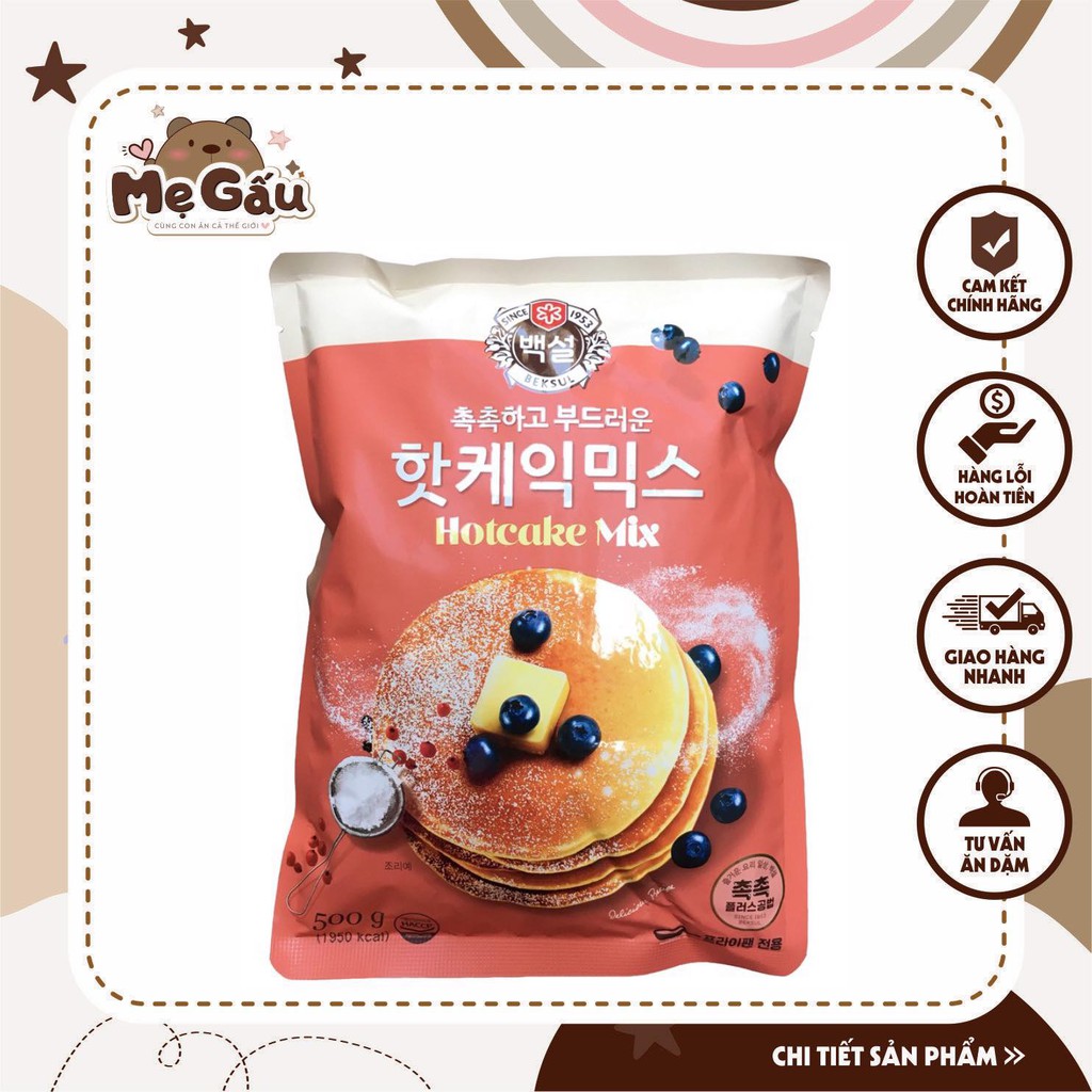 Bột Làm Bánh Hotcake (Pancake) Beksul 500g