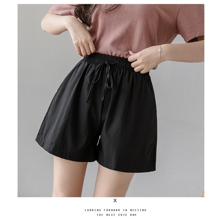 Quần đùi đũi nữ, quần short nữ lưng chun, thấm hút mồ hôi, thoáng mát mùa hè QD20