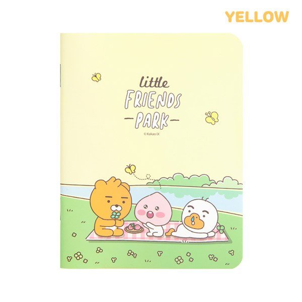 Sổ Tay Mini Little Friends Park Yellow Kakao Friends