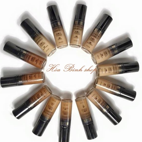 Kem nền trang điểm và che khuyết điểm hoàn hảo Milani conceal + Perfect 2 in 1 Foudation + Concealer (30ml) | BigBuy360 - bigbuy360.vn