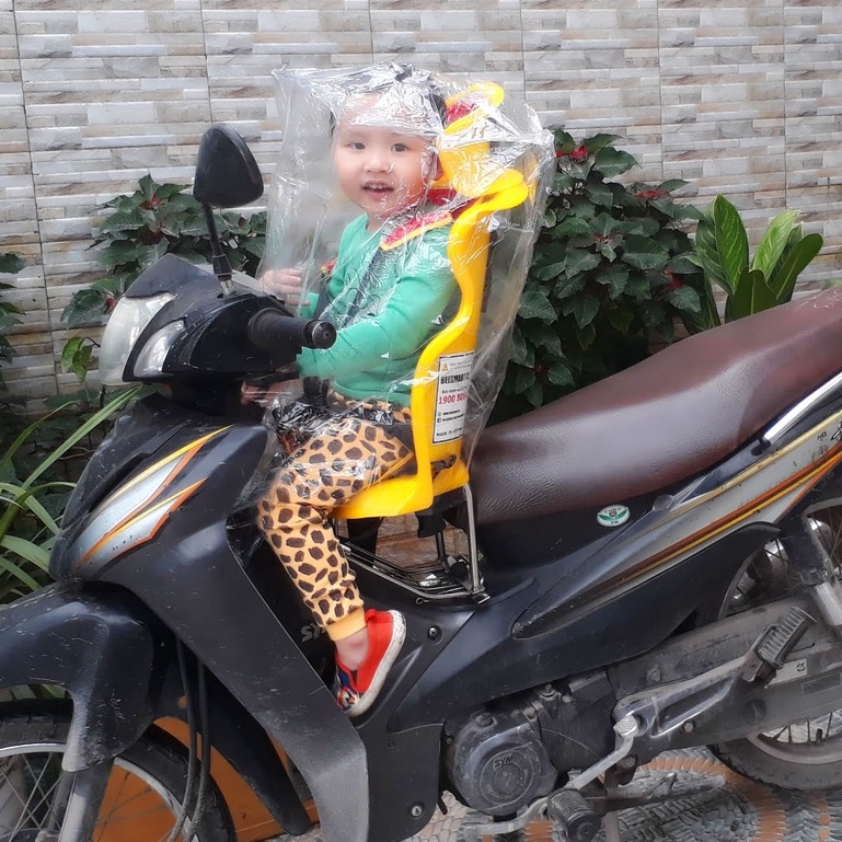 Áo mưa hình hộp Beesmart cho bé