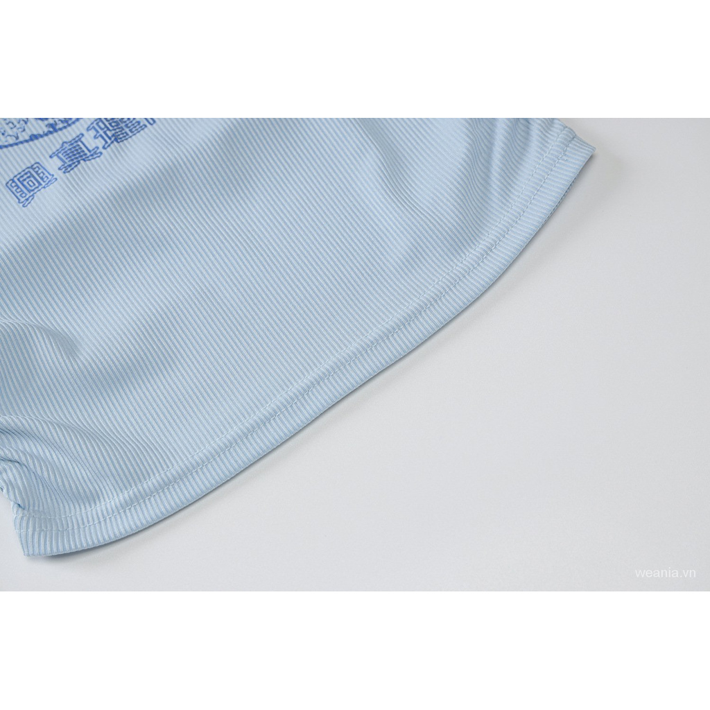 Áo Croptop Cổ Tròn In Chữ Thời Trang Cho Nữ