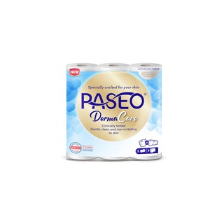 Combo 1,2,3,4 Lốc giấy vệ sinh 9 cuộn 3 lớp thương hiệu Paseo mẫu mới nhất