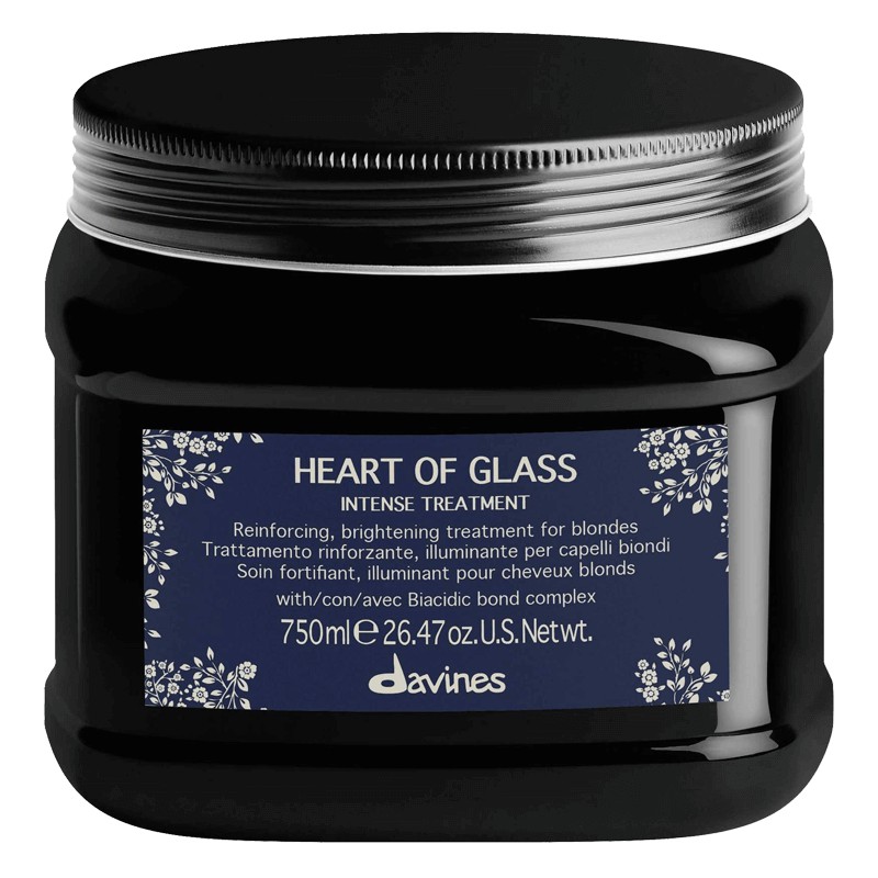 Kem ủ củng cố cấu trúc tóc Davines HEART OF GLASS Intense Treatment 150ml