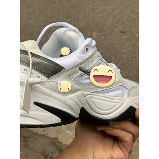 Giày M2k tekno trắng gót đen