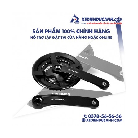 Đùi đĩa 3 tầng xe đạp địa hình Shimano FC-TY301