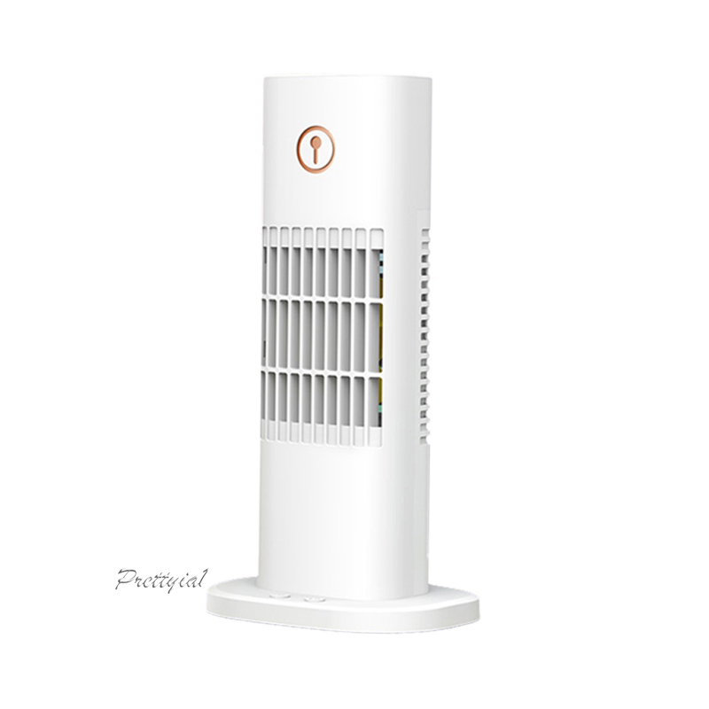 [PRETTYIA1]Evaporative Air Cooler 2-in-1 Swamp Cooler 3 Speeds Air Conditioner Fan for All-Year Around Use at Home Office Garage Outdoor