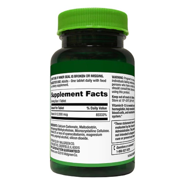 HŨ Vitamin B12  2000 mcg Vitamin D3 2000 IU Finest Nutrition