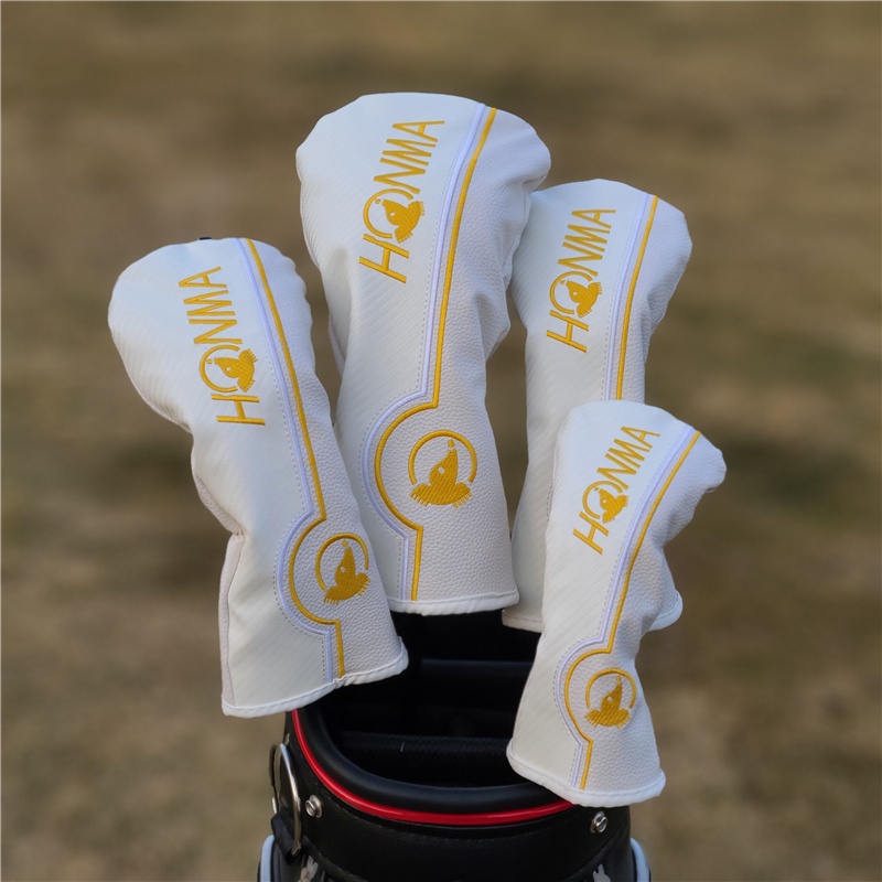 Đa Năng HONMA Bộ Câu Lạc Bộ Golf Head Cover Đẩy Gỗ Đầu Nắp Bộ Bảo Vệ CoP3
