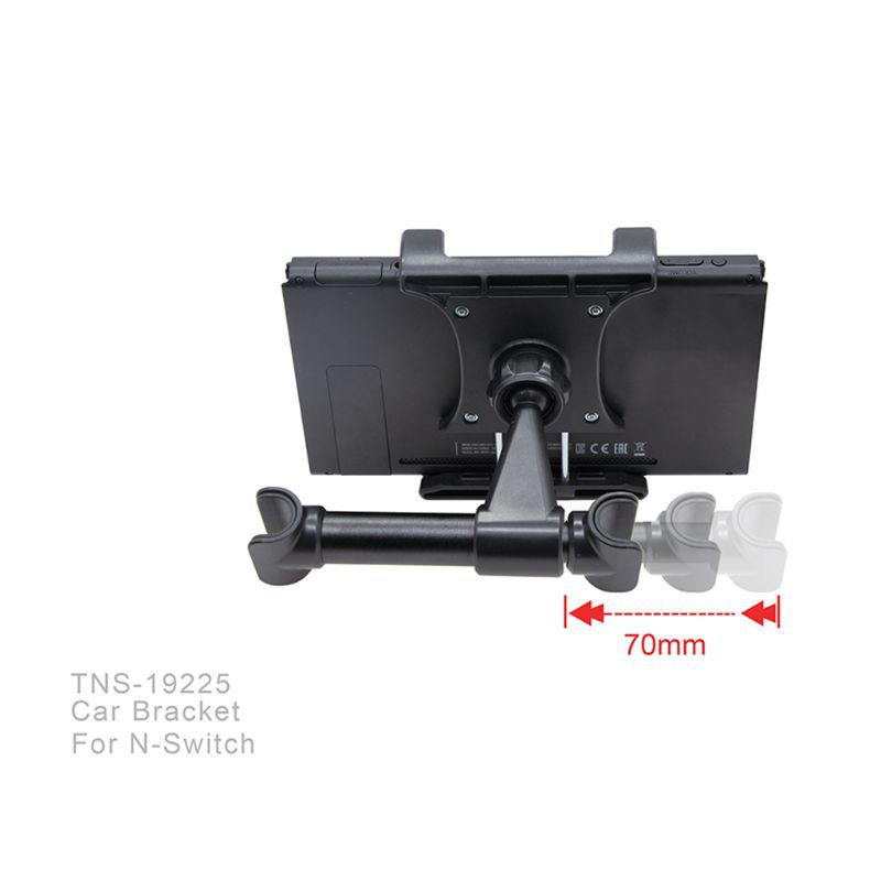 DOU Adjustable Car Stand Holder Headrest Mount Bracket for NS Switch Game Console Smart Cellphones Tablets Accessories