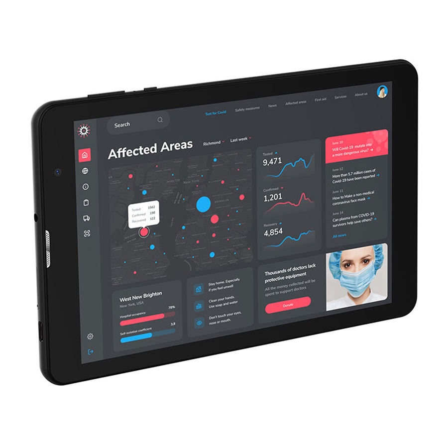 Máy tính bảng Alldocube Smile 1 IPS 8.0 Inch Android 11 3Gb Ram | Hàng Chính Hãng