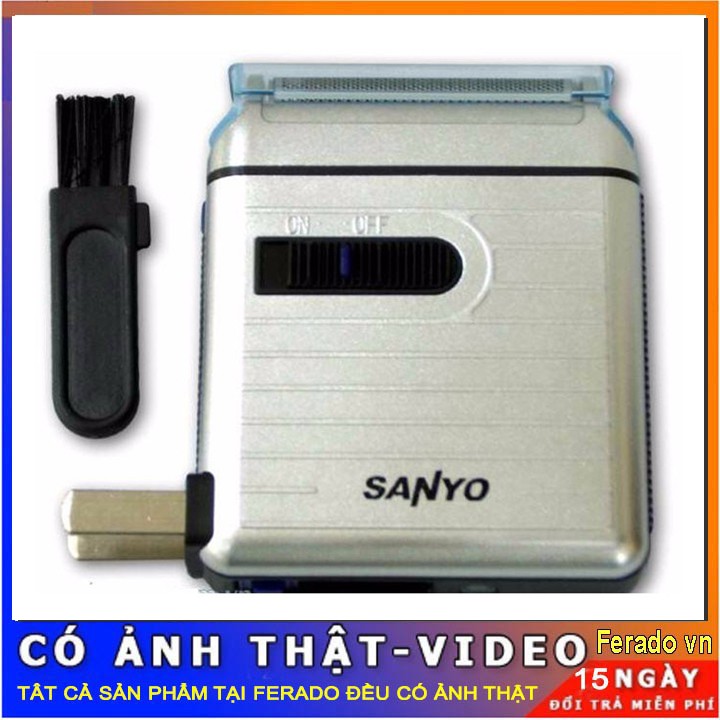 MÁY CẠO RÂU SANYO M-730U MÀU BẠC