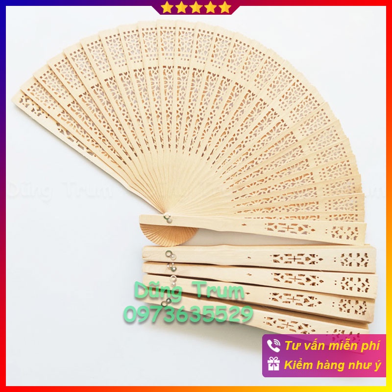 Quạt cổ phục, quạt cổ trang phong cách cổ xưa cực đẹp