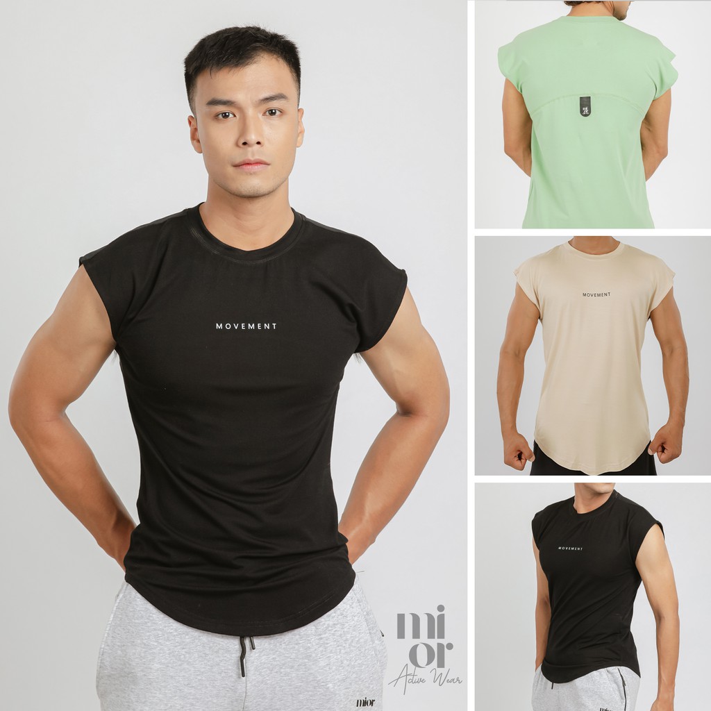 [Ảnh thật] Áo Thun Nam Regular Tank Top Thời Trang Thể Thao Mior Activewear