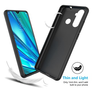 Ốp lưng Realme C3 silicon dẻo màu đen
