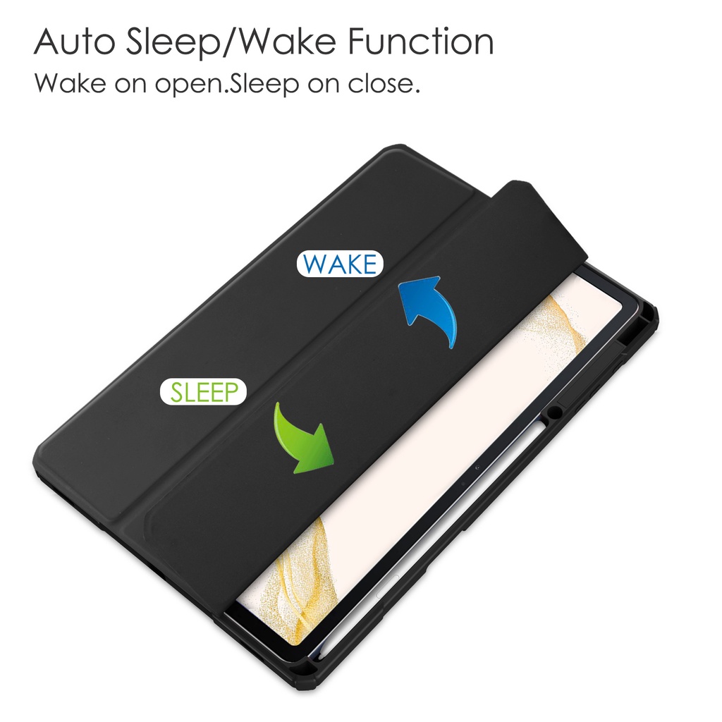 Bao Da Máy Tính Bảng Trong Suốt Cho Samsung Galaxy Tab S9 Plus 2023 S7 FE S8 + S8 Plus Case 12.4 For S9 S8 S7 11 "S6 Lite 10.4 Bảo Vệ