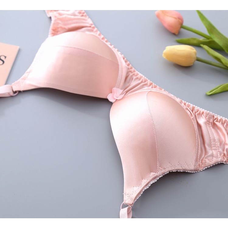 Áo ngực nữ lụa dâu tằm cao cấp, thiết kế đơn giản, trẻ trung, dễ phối đồ (MS 04067) Anna Shop