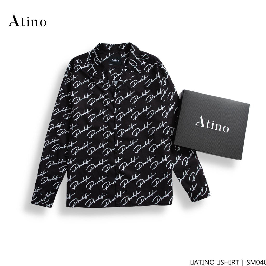 Áo sơ mi dài tay nam DOUBUFU ATINO vải lụa form regular SM0408 | BigBuy360 - bigbuy360.vn