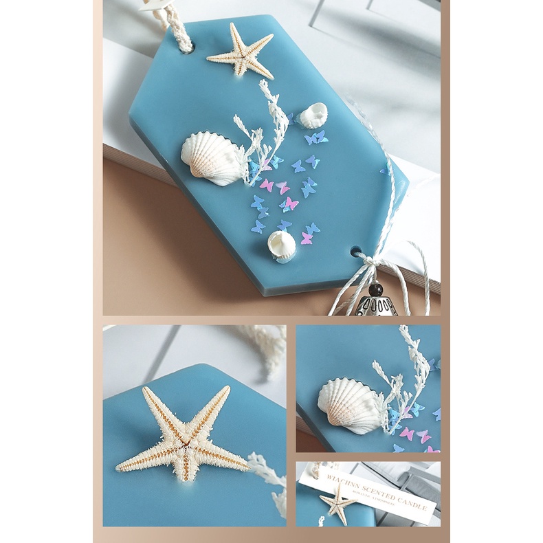 Sáp thơm phòng hoa khô tự nhiên và tinh dầu thực vật, Sáp thơm xe hơi có thể dùng decor trang trí hoặc làm quà tặng